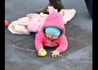 THE ANNUAL EAS- TER EGG HUNT of the Pinconning and Linwood Chamber of Commerce, sponsored this year by Bittersweet Quilt Shop, saw hundreds of children collect nearly 4,000 eggs, in under four minutes. The event is held annually on the Saturday before Easter weekend. --Journal Photos