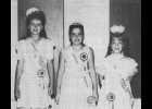 1994 Pickle Princess is Angela Rouech (center), age 10, daughter of Kim and Sonya Rouech. At right is First Runner-up Kathryn Foco, age 7, daughter of Robert and Dori Foco, and at left is Second Runner-up Cassie Patterson, age 11, daughter of Michael and Marilyn Patterson. --Journal Archive Photo