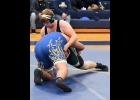 MADISON BALLIET In action against SSC in the 132 pound weight class. --Journal Photo