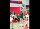 ALLISON FORK (#23) led the Spartans with 8 points against St. Louis.   