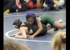 ALLURE FOOR competes in the MYWAY Individual State Finals Girls 86 lb, 10-12 age group, at Wings Event Center in Kalamazoo last Friday. --Courtesy Photo