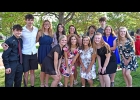Bay Commitment Scholarship Winners: Front row ( l to r): Katie Dafoe, Alayna Bernreuter, Brooke Lavrack, Mia Manszewski; Back row: Eyan Flores, Gavin Almeida, Sophia Shaker, Heather Curtis, Emily Deary, Julian Allen, Logan Chant, Emily VanHorn, Kaylee Socia. --Courtesy Photo