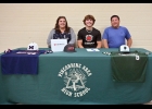 JACK BOETTCHER (right), with PHS Baseball Coach Casey Pashak, recently signed a Letter of Intent to play college ball at Lake Michigan College in Benton Harbor. --Journal Photo