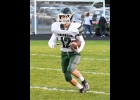 BRADEN SLOWINSKI (#12) was a big impact player for the Spartans on Friday at Shepherd. --Journal Photo
