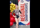 PHS Sophomore Claire Donahue will compete at Nationals on May 14th as a level 10 gymnast for Bay Valley Academy. --Courtesy Photo