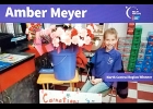 Amber Meyer at the Midland County Relay for Life event where she received a National Honorable Mention award for her volunteer work with the organization. --Courtesy Photo