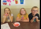 Fourth of July Cookies - Members of the Pinconning Boys and Girls Club decorated cookies for the Fourth of July that were donated by a volunteer. Members had a blast decorating and enjoying the cookies.                   --Courtesy Photo