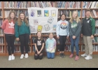 First Place, Team 4 E’s and MC (l-r) Merliah Froude, Elizabeth Lee, Emlen Brady, Ellie Genie, Cali Verellen, Emma De Busschere, and Dr. Sarah Braun. 							                              --Courtesy Photo