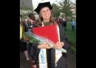 Dana Marie Mayer-Trudell after graduation from Ferris State University on May 10th.   --Courtesy Photo