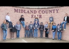 Pinconning Junior Equestrian Team (l-r) Assistant Coach Lane Freebur, 6th grader Sabryna Alford, 6th grader Kylie Weiskner, Assistant Coach Kim Yonke, 6th grader Waylen Kowalczyk, 5th grader James Armantrout, 7th grader Jacob Yonke, 8th grader Logan Peckham, 5th grader Masyn Prudhomme, 7th grader Ashton Kress, 8th grader Hanna Havercamp, 6th grader Jaycee Sinicki, 6th grader Haleigh Havercamp, Head Coach Kari Peckham, 7th grader Karley Jo Mapes.