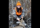 KAYLA DYBAS shot this 6 pt during rifle season in the Pinconning area. --Courtesy Photo