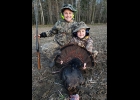 Ethan Hunt and his brother Skyler Pomaville enjoying outdoor sports. Ethan shot his first gobbler May 5th.  --Courtesy Photo