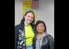 ISABELLE LORENZONI, PHS Brazilian Exchange Student (left) and Susie Duranceau, presenter at the October 12th Rotary Meeting. --Courtesy Photo