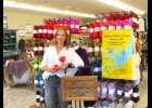 Jill Zielinski, Co-Owner of North Bay Fiber in Pinconning, spoke to Rotarians about her company. --Courtesy Photo