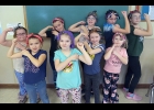 These inspired gals learned about Rosie the Riveter on International Women’s Day and adopted the “We Can Do It!” attitude by flexing their muscles and celebrating the contribution of women as leaders in our world. You CAN do it! --Courtesy Photo