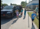 Officer Greg from the Pinconning Police Department visited the Pinconning Boys & Girls Club to review the procedures of safety drills, let the youth explore his squad car, and then enjoyed some time interacting with the members at the park.             --Courtesy Photo