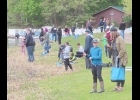 Children learn how to fish during the Nature Festival “Take-a-Kid-Fishing” program.	          					             --Courtesy Photo