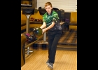 GRIFFIN MORIN of the Pinconning Varsity Bowling Team. --Journal Photo