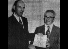 Charles Bergin and Frank Gibala from the June 5th, 1974 Edition of the Pinconning Paper (right).