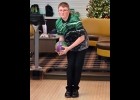 JACOB STONEBACK, of the Pinconning Boys Bowling Team, rolled a 260 series at Clare on Saturday. --Journal Photo
