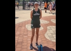 KINSIE JACQUES represented the Spartan Track Team, finishing 11th in the 3200 Meters at the MHSAA D3 LP Finals Saturday at Jenison. --Courtesy Photo