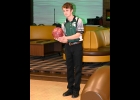JOSH DYBAS of the Spartan Varsity Bowling Team. --Journal Photo