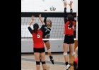 KAIA BILLINGSLEY (#3) goes for the kill against Beaverton last Wednesday. --Journal Photo