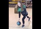 KASSIDY WHYTE won one of her 2 games against Meridian on Saturday in Harrison with a 118. --Journal Photo