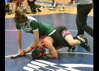KENNEDY CLOUTIER, shown Wednesday against Beaverton, took Second Place in Friday’s Lady Falcons Tournament at Birmingham Groves HS. --Journal Photo