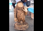 SQUATCH, JR, the Northwoods Kids Club mascot  was introduced at last Saturday’s event.					                         --Journal Photo by Rachel Floyd