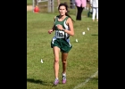 KINSIE JACQUES (shown earlier this season) set her best time of the year in her second place finish at Roscommon last Wednesday. --Journal Photo