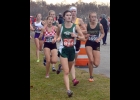 KINSIE JACQUES claimed a 15th Place medal in her third consecutive MHSAA Cross Country State Finals on Saturday in Brooklyn. --Courtesy Photo