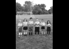 AYSO U-8 lions: (not in order) Patrick Confer, Finn Drouse, Haleigh Havercamp, Luke Hugo, Jacoby Kocot, Kaylee Kolka, Rosalie Rodriguez, Luke Schalk, Jonathan Sika; Coach: Raven Wieland. --Journal Photo