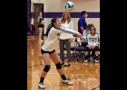 MADDY BAKER (#5) saw Varsity action at the Farwell quad last Wednesday. --Journal Photo