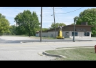 THE FORMER TINA’S ELECTROLYSIS/KIM’S TONING BUILDING will become the first licensed recreational marihuana dispensary in the City of Pinconning after City Council approval on Monday afternoon. The Varsity Soccer Field goal can be seen at left directly behind the facility. --Journal Photo