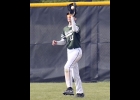 RYAN KOWALCZYK (#23) made two nearly identical catches like this, in the first and fourth innings, in the second game against the Panthers. 