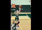 SUMMER POMAVILLE (#20, shown earlier this season) made a steal and a basket for the game winner last Monday in Mayville. --Journal Photo