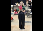 TAYLOR BAUER of the Spartan Girls Bowling Team. --Journal Photo