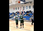TORI SHARK (#23) had a season-high 23 points, 8 steals, and 6 rebounds in Monday night’s 55-39 MHSAA District 71 Quarter-Final victory over Beal City. --Journal Photo