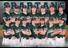 THE 2022 PINCONNING SPARTAN VARSITY BASEBALL TEAM: (all l-r) Front Row: Jordan Gunter, Ashton Raymond, Jean Brazeau, Jayden Satkowiak, Cole Rezler, Landon Gage, DJ LaBean. Back Row: Nate Laures, Anthony Charbonneau, Evan Knochel, Dakota Vennix, Jack Boettcher, Carter Bleshenski, Austin Shoultes. --Courtesy Photo
