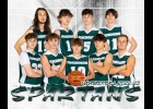 2022-23 PINCONNING BOYS VARSITY BASKETBALL TEAM (all l-r) Front Row: Andrew Wilson, Brady Lupke, Cole Brady, Garrett Zehr, Landon Currell. Back Row: Carson Parks, Braden Slowinski, Jimmy Bellottie, Ayden Lalonde. Not Pictured: Zach Laures, Riley Hill. --Courtesy Photo
