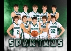 2023-24 PINCONNING VARSITY BOYS BASKETBALL TEAM (all l-r) Front Row: Brady Lupcke, Dayne Ivey, Landen Enciso, Cole Brady, Thaddeus Nashatka. Back Row: Calvin Holland, Zach Laures, Andrew Wilson, Braden Slowinski, Garrett Zehr. --Courtesy Photo