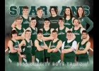 THE 2022 PINCONNING SPARTAN VARSITY BOYS TRACK TEAM: (all l-r) Front Row: Brady Lupcke, Alexander Schaefer, Landen Enciso, Cooper Sherman, Jacob Stoneback, Ty King. Second Row: Dylan Krevinghaus, Lucas Hartfelder, Odin Marchand, Ayden Lalonde, Rowan Pilaske. Back Row: Tayler Morand, Dylan Rinard, Aiden Nowak, Carson Parks, Coach Christy Morand. --Courtesy Photo