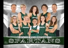 2024-25 PINCONNING CROSS COUNTRY TEAM (all l-r) Front Row: Marissa Wittkopp, Katalina Hedge, Ashton Enciso, Nina Schott, Madison Grzegorczyk. Back Row: Coach Haas, Landon Cooley, Abigail Grzegorczyk, Dayne Ivey, Coach Penberthy.			              	           			        --Courtesy Photo