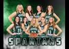 2023-24 PINCONNING VARSITY GIRLS BASKETBALL TEAM (all l-r) Front Row: Isabelle Lorenzoni, Layla Foco, Allison Fork, Jordyn Kowalczyk, Josie Wieland. Back Row: Summer Ppomaville, Mackenzie Eilf, Geena Gauthier, Laken Gibala. --Courtesy Photo