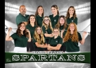2024-25 PINCONNING GIRLS GOLF TEAM (above, all l-r) Front Row: Ava Suchodolski, Kahlen Gentle, Eleanor Boettcher, Sarah Yaros. Middle Row: Claire Charbonneau, Jayde Corbat, Audrey Shoultes. Back Row: Coach Charbonneau, Madison Bersano, Kassidy Whyte, Madison Grzegorczyk. --Courtesy Photo