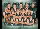2021-22 PINCONNING SPARTAN VARSITY WRESTLING TEAM (all l-r) Front Row: Darrius Cooper, Gunner Zins, Landen Enciso, Mavrick Rivard, Aaron Czerkies. Second Row: Logan Wilczynski, Fisher Burch, Tayler Morand, Tyler Brooks, Brayden Hernandez. Back Row: Kyle Meehleder, Jesse Manz, Landon Thurston, Alan Whiting. Coach Paul Hoisington. Not Pictured: Dylan Rinard, Assistant Coach Wayne Purtell. --Journal Photo