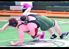 ZACH BISHOP (shown earlier this season) was in action last week in the Freeland Christmas and Bay City Western JV Tournaments.