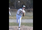 ZACH LAURES (#5) threw 12 innings in the first 5 days of the season, allowing only 2 runs on 6 hits , walking 1 and striking out 19 batters. --Journal Photo