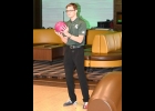 LOGAN VANWERT Rolled a 180 in his first game against Farwell last Wednesday. 	            --Journal Photo
